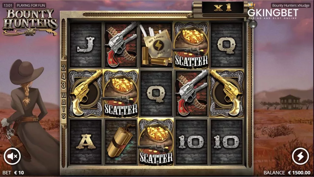 Bounty Hunters Slot ค่าย Nolimit City