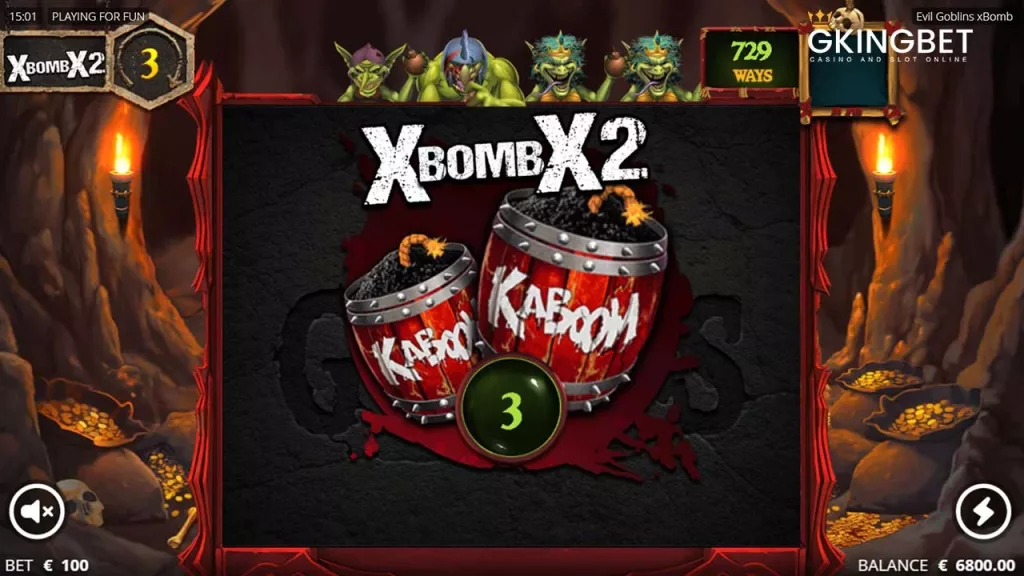 สล็อต Evil Goblins xBomb