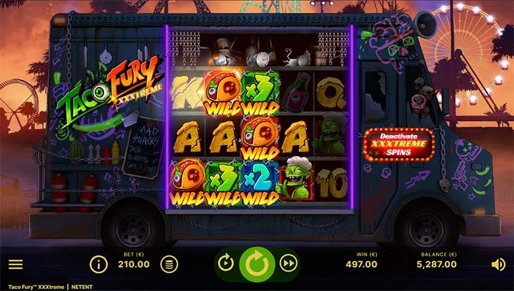 Taco Fury XXXtreme Slot