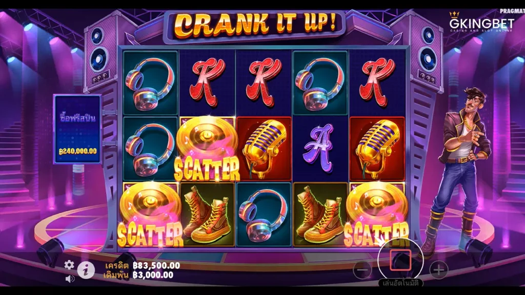 สล็อต Crank It Up Pragmatic Play